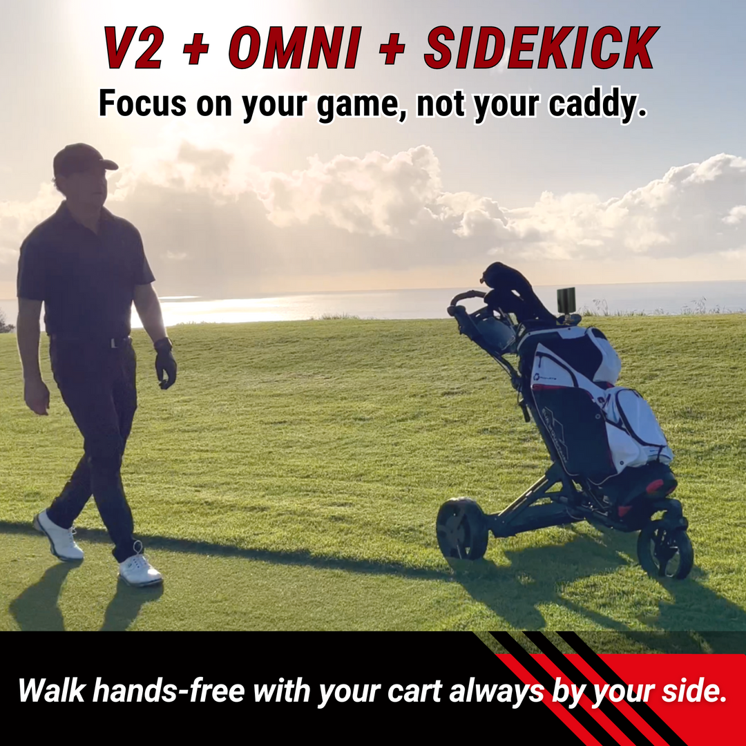 Club Booster V2 + Omni Cart + Sidekick - Alphard Golf Canada