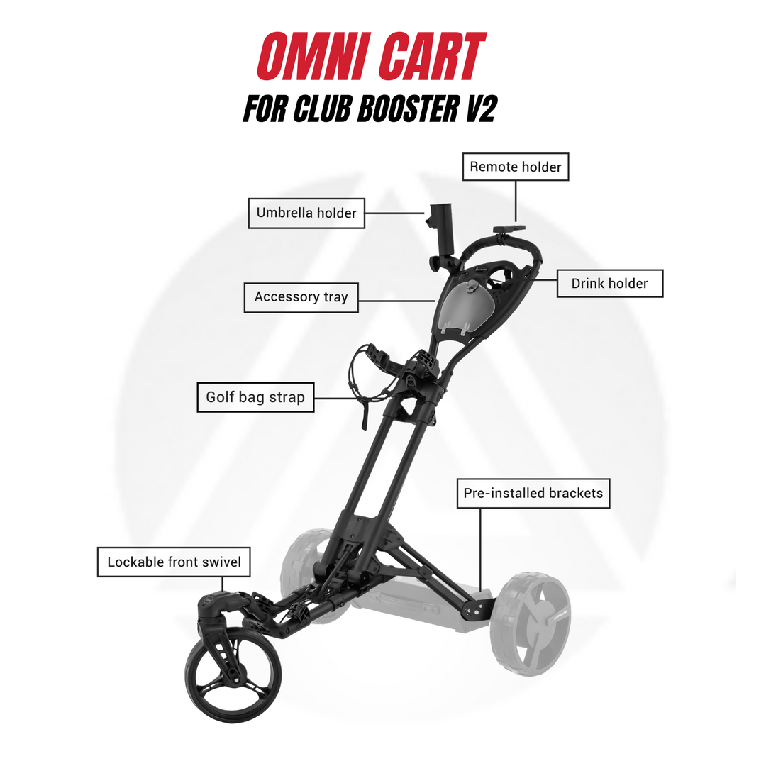 Club Booster V2 + Omni Cart - Alphard Golf Canada